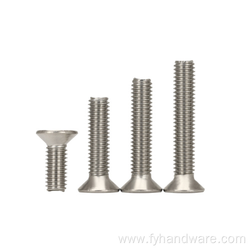 Stainless Steel Hex Countersunk Head Cap Screws